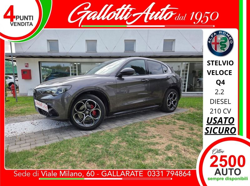 Alfa Romeo Stelvio VELOCE AT8 Q4 - Gallotti Auto